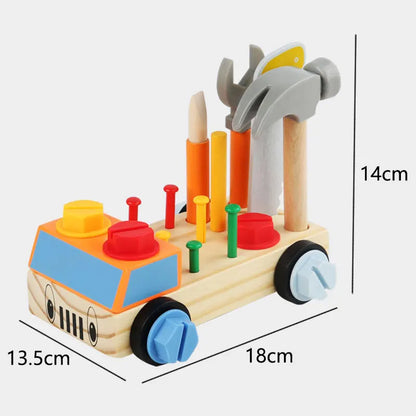 Fixcar | Schroeven En Ontdekken - Montessori Schroefbord
