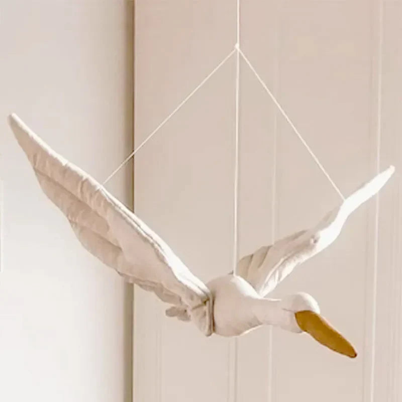 Moonswan | Zachte Kleuren En Sierlijk Design - Zwaan Hangdecoratie