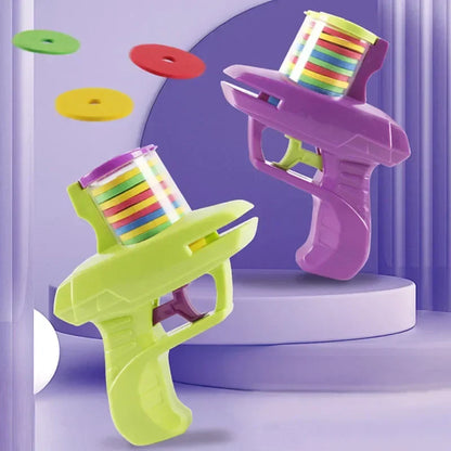 SpinDisc | Vliegende kleurenactie - Kinderspeelgoed schietspel