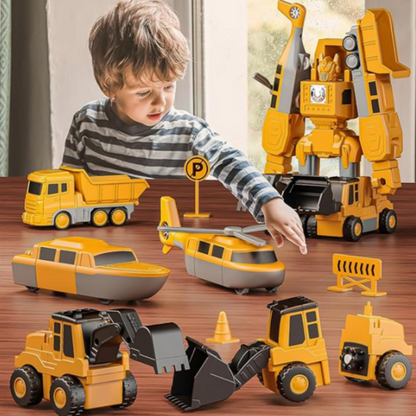 Magnabot | Creëer Bewegende En Roterende Figuren - Magnetische Robotconstructieset