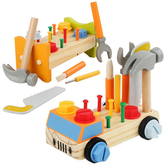 Fixcar | Schroeven En Ontdekken - Montessori Schroefbord