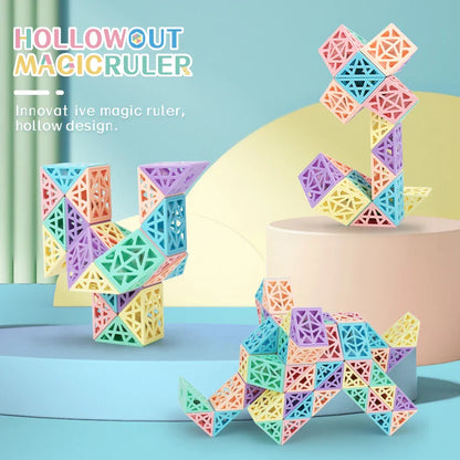 Shapesnake | Ontdek Patronen En Structuren - Vouwbare Blokpuzzel