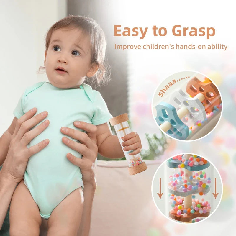 Babybreeze | Ontdek Klank En Ritme - Regenrammelaar