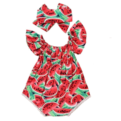 Littlelooks | Tropische Stijl En Draagcomfort - Meisjes Zomersetje