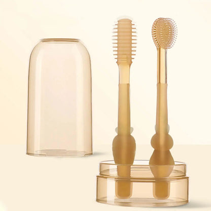 Brushbuddies | Zachte Reiniging Voor Kleintjes - Siliconen Kindertandenborstels