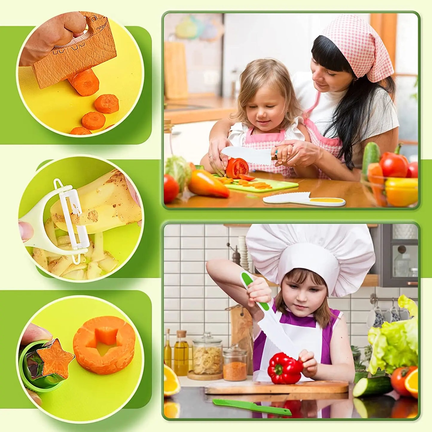 Creativecook Kit | Veilig Snijplezier - Speelgoed Keukenset