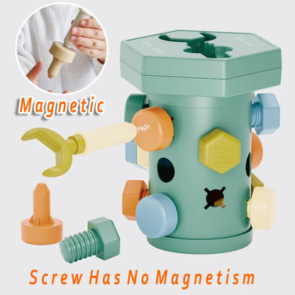 ScrewPlay | Bouw, draai en leer - Montessori schroefspeelgoed