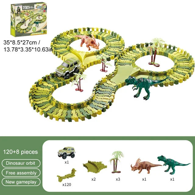 Interactieve Racebaan | Spannend Dino Race Avontuur