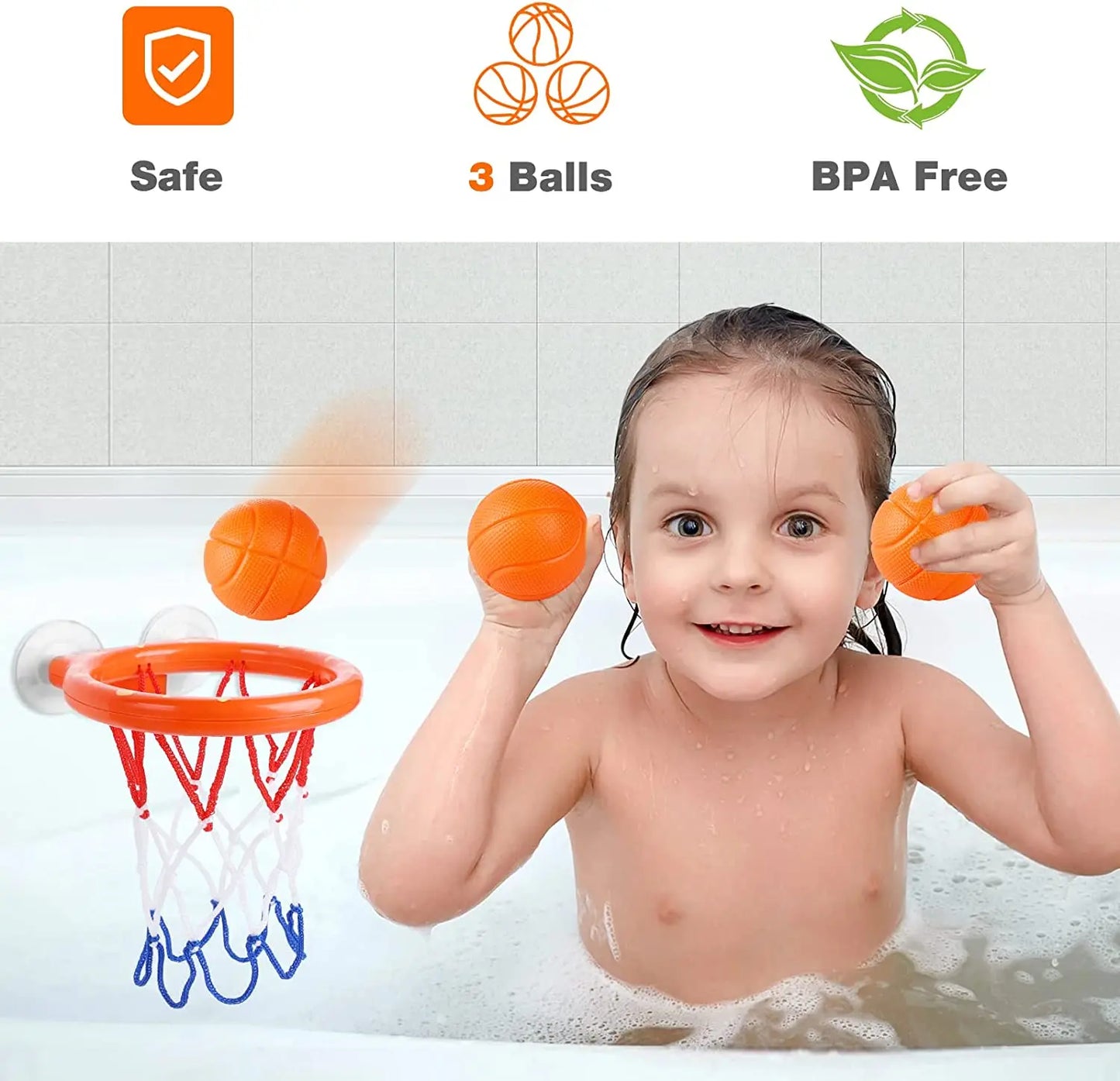 Splashhoops | Scoor En Spetter In Bad - Basketbal Badspeelgoed