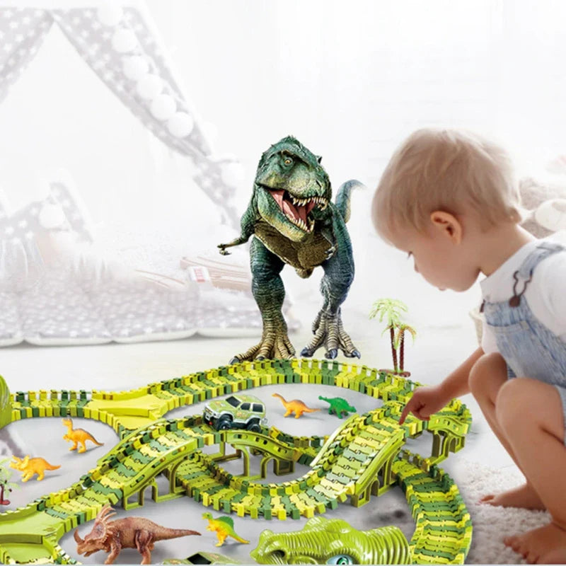 Interactieve Racebaan | Spannend Dino Race Avontuur