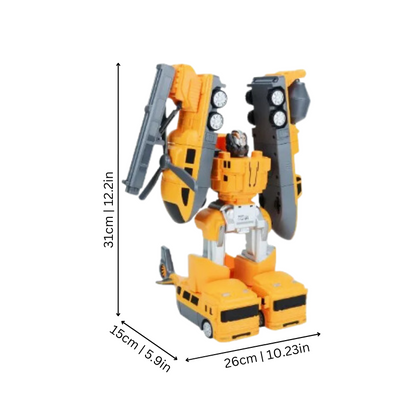Magnabot | Creëer Bewegende En Roterende Figuren - Magnetische Robotconstructieset