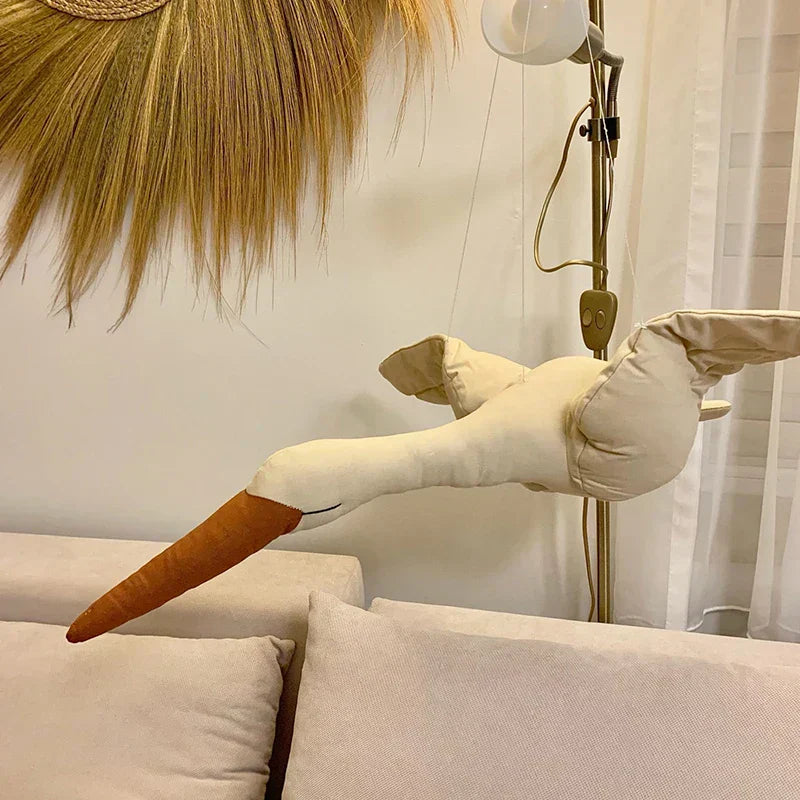 Moonswan | Zachte Kleuren En Sierlijk Design - Zwaan Hangdecoratie