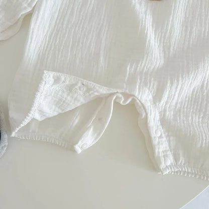 LittleLooks | Praktisch en luchtig - Babytuinbroek met hoed