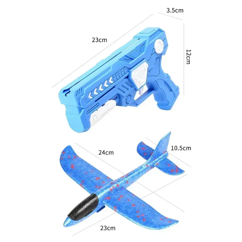 SkyBlaster | Leren richten & lanceren - Foam Vliegtuigschieter