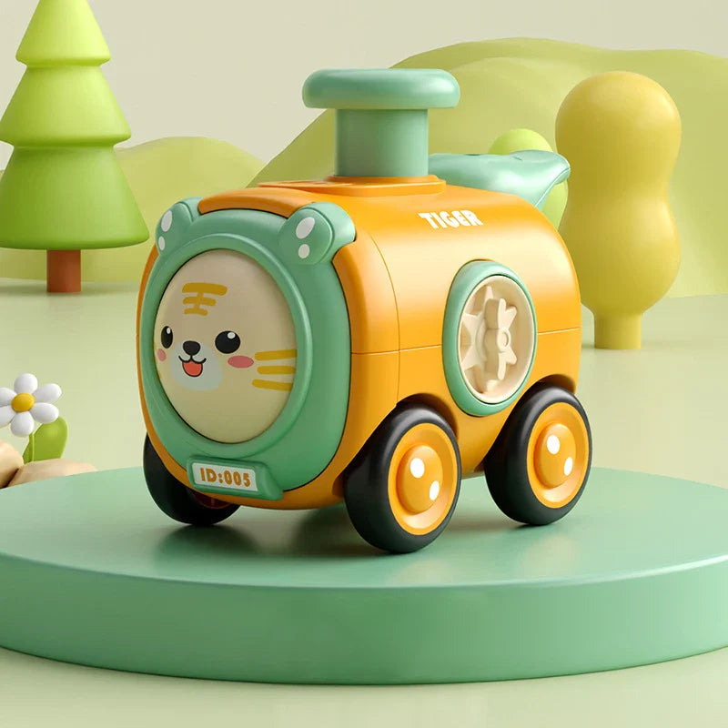 Rollingzoo | Dierentrein Vol Plezier - Speelgoedtrein