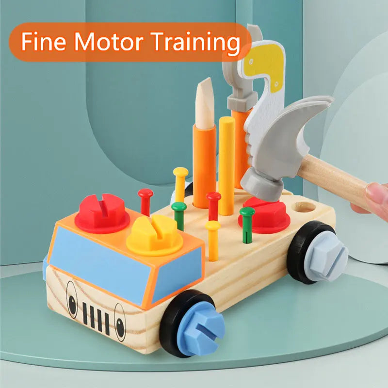 Fixcar | Schroeven En Ontdekken - Montessori Schroefbord