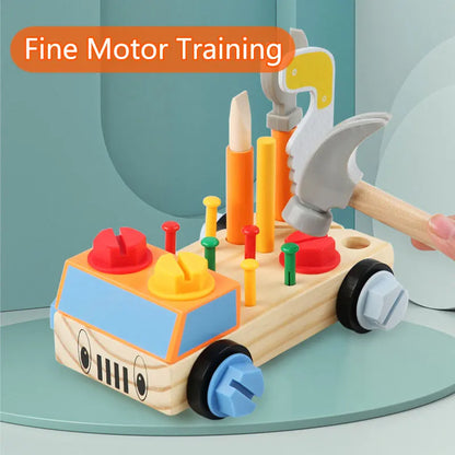 Fixcar | Schroeven En Ontdekken - Montessori Schroefbord