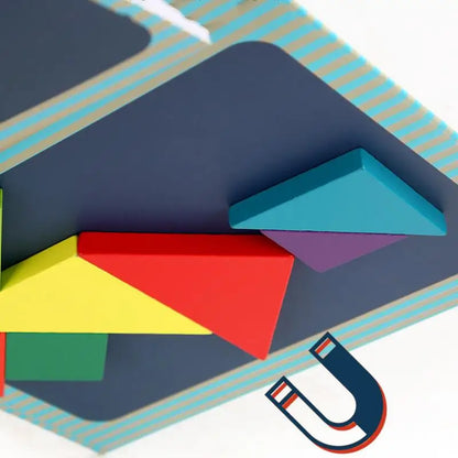ShapeWise | Stimuleer logisch denken - Magnetische tangram puzzel