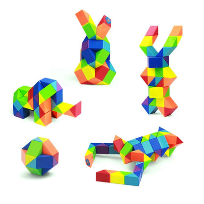 Twistlogic | Draai En Ontdek Vormen - Slimme Puzzelslang