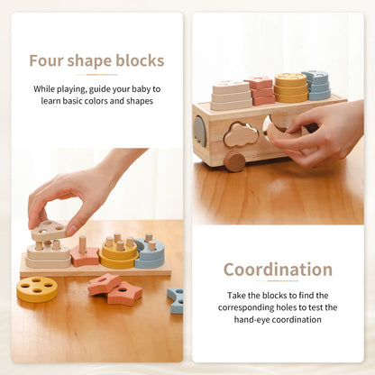 Sortiwood | Educatief Sorteren En Spelen - Houten Sorteerspel
