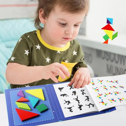 ShapeWise | Stimuleer logisch denken - Magnetische tangram puzzel