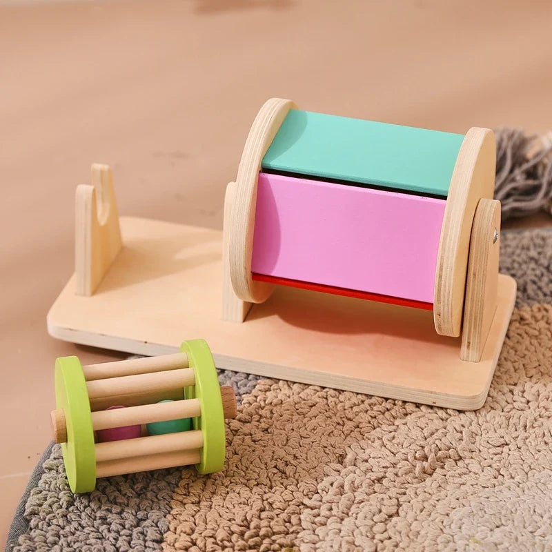 WonderDrum | Vorm- en kleurentrommel – Montessori trommelspel