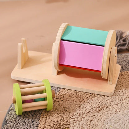 WonderDrum | Vorm- en kleurentrommel – Montessori trommelspel