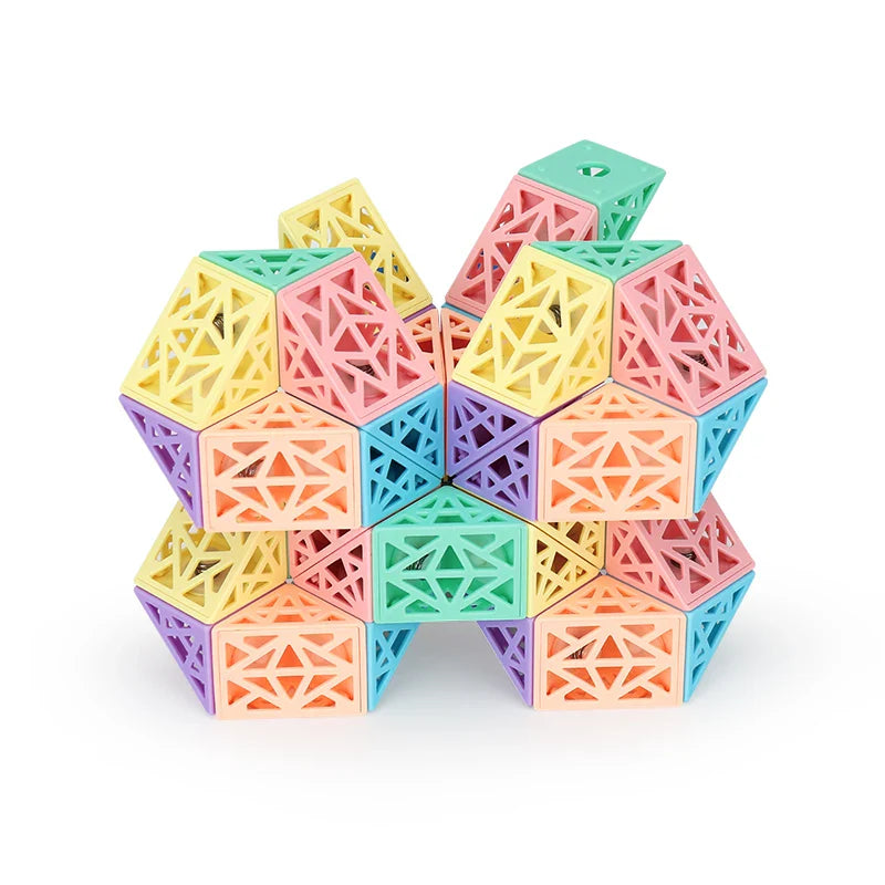 Shapesnake | Ontdek Patronen En Structuren - Vouwbare Blokpuzzel