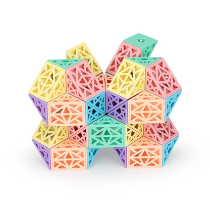 Shapesnake | Ontdek Patronen En Structuren - Vouwbare Blokpuzzel