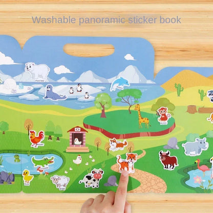 MagniBook | Ontdek de wereld - Magnetisch leerboekje