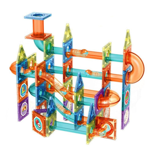 Magneticmarblemaze | Slim Bouwen Met Magneten - Magnetische Bouwset