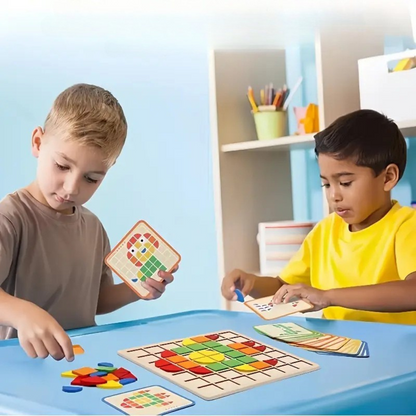 Patternplay | Ontwerp Kleurrijke Meesterwerken - Educatief Mozaïekspel