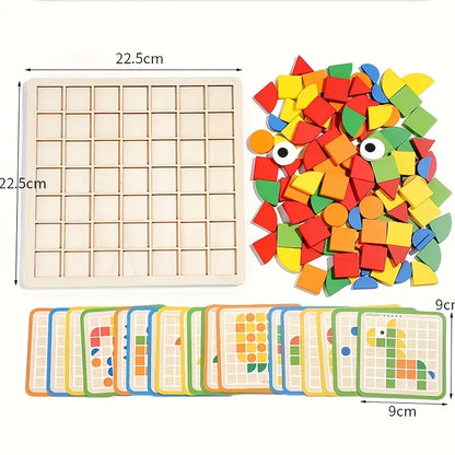 Patternplay | Ontwerp Kleurrijke Meesterwerken - Educatief Mozaïekspel
