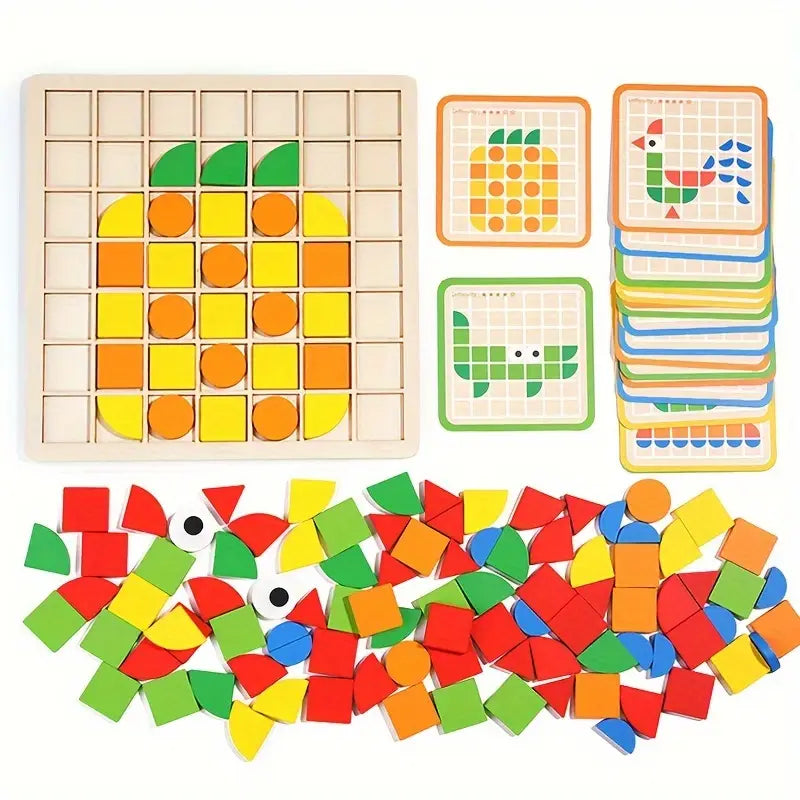 Patternplay | Ontwerp Kleurrijke Meesterwerken - Educatief Mozaïekspel