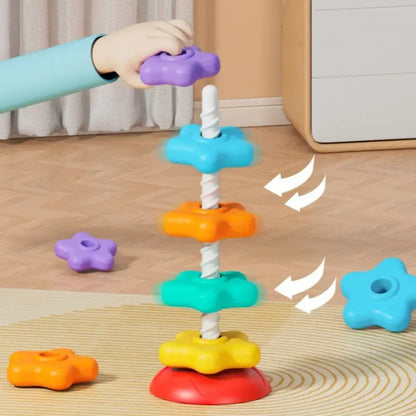 Cleverstacker | Ontdek Kleuren, Vormen En Maten - Educatieve Stapeltoren
