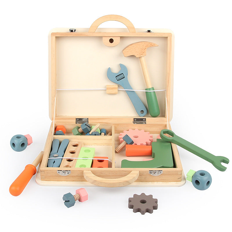 Fixitfun | Speels Leren Met Houten Tools - Houten Gereedschapsset