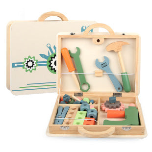 Fixitfun | Speels Leren Met Houten Tools - Houten Gereedschapsset
