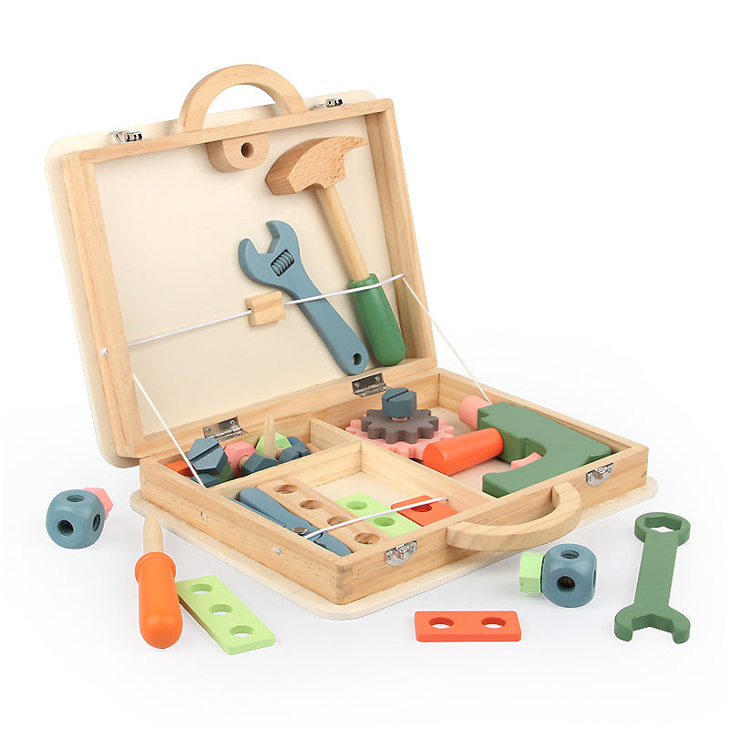 Fixitfun | Speels Leren Met Houten Tools - Houten Gereedschapsset
