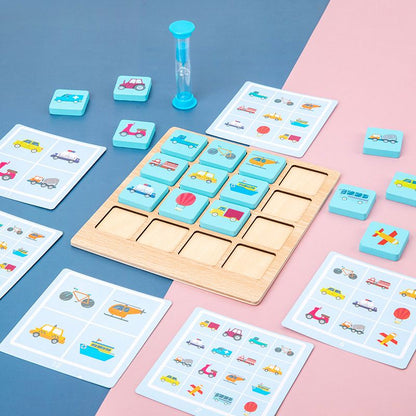 Memorymaze | Train Je Geheugen Spelenderwijs - Educatief Houten Puzzelbord