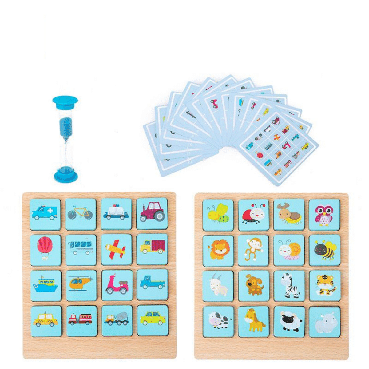 Memorymaze | Train Je Geheugen Spelenderwijs - Educatief Houten Puzzelbord