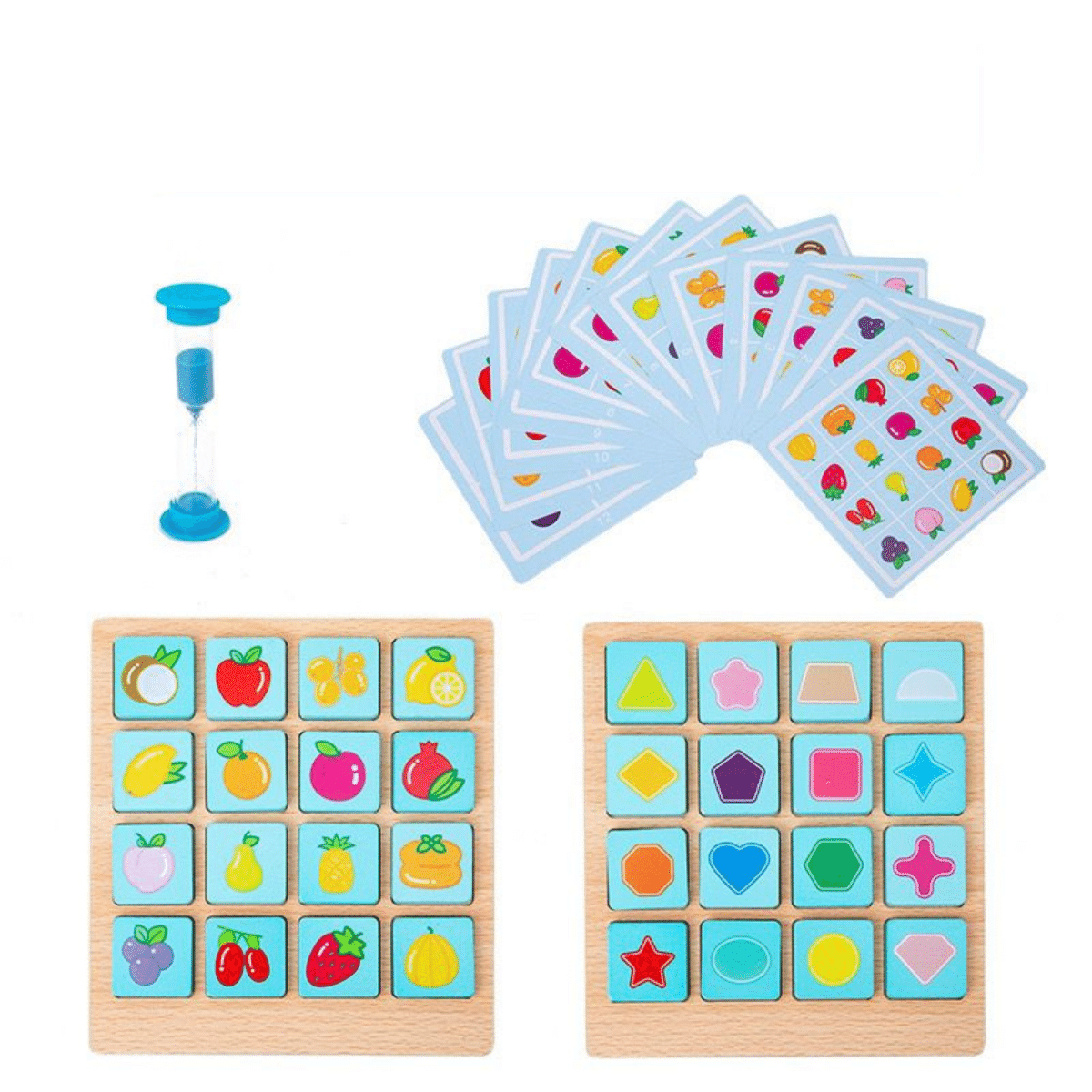 Memorymaze | Train Je Geheugen Spelenderwijs - Educatief Houten Puzzelbord
