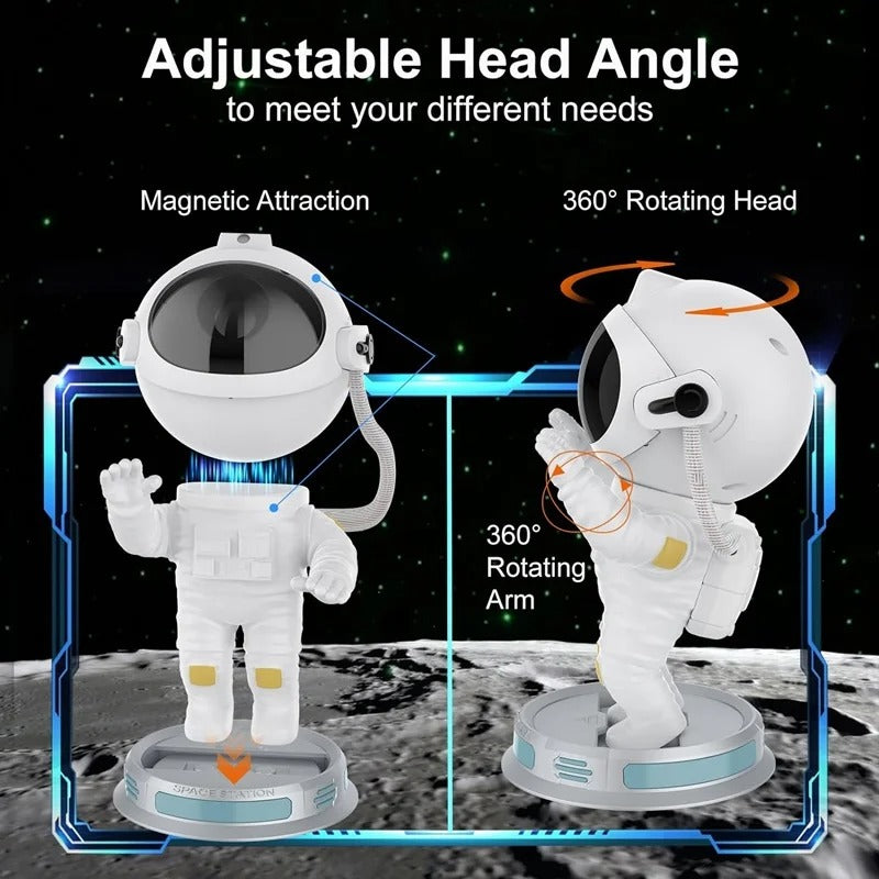 Spaceexplorer | Ontdek Een Lichtgevende Sterrenhemel - Astronaut Nachtlamp