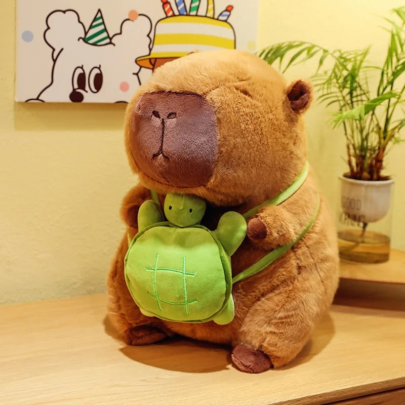 Capyhug | Fluffy En Levensecht Knuffelmaatje - Capibara Knuffel