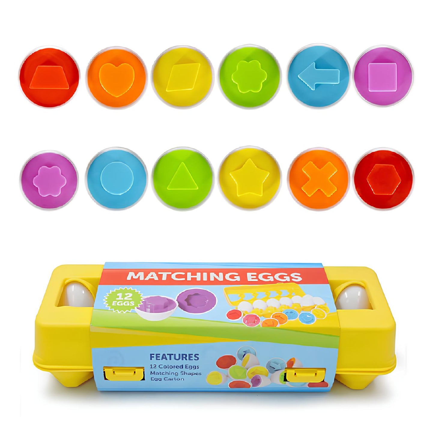Eggmatch | Zoek, Pas En Leer - Educatief Puzzelspel