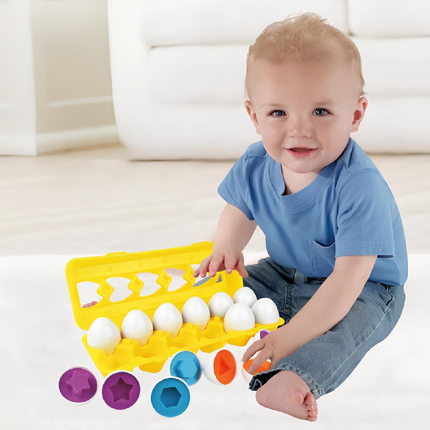 Eggmatch | Zoek, Pas En Leer - Educatief Puzzelspel