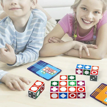 Braintwist | Kleurrijke Houten Blokkenpuzzel - Educatief Denkspel