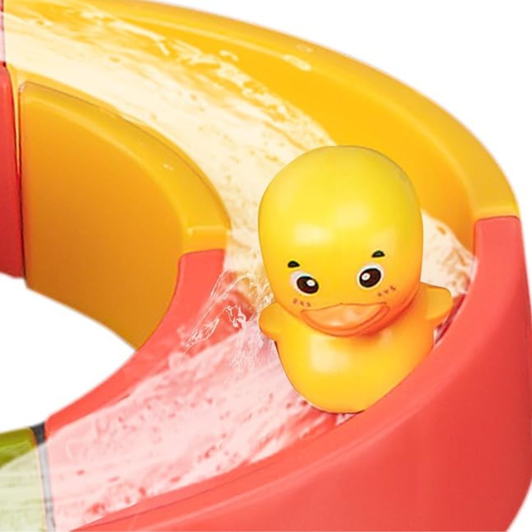 Aquaduck | Kleurrijk Glijplezier Voor In Bad - Waterspeelgoed