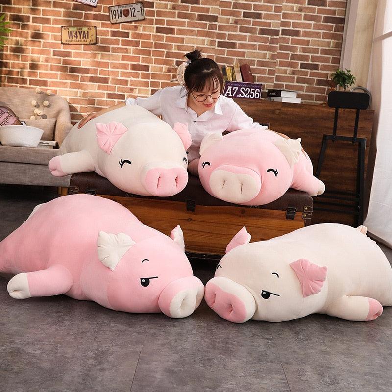 Piggyhug | Zacht Varkentje Met Warm Dekentje - Knuffel