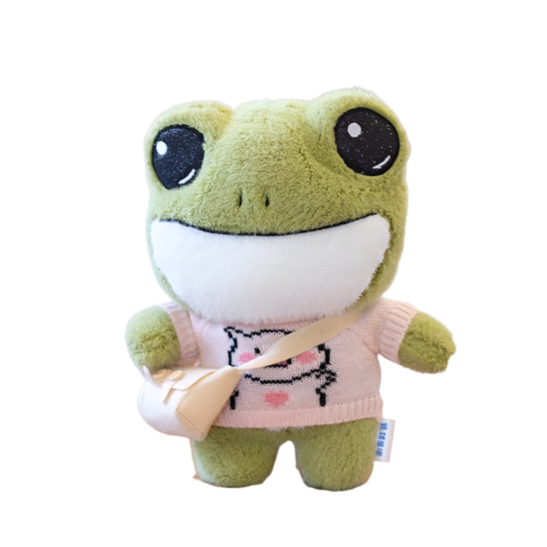 Hugfrog |  Superzachte Pluche Kikker - Pluche Knuffel