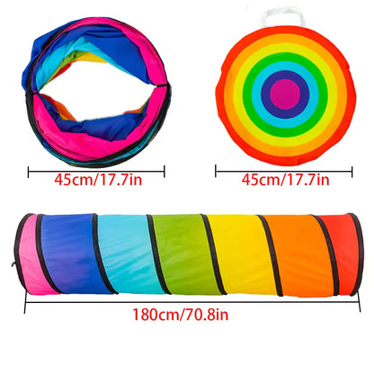 RainbowRun | Kleurrijke kruipervaring - Speeltunnel